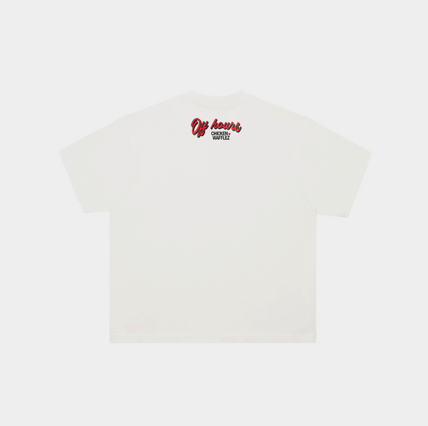 Chicken N' Wafflez Tee - White