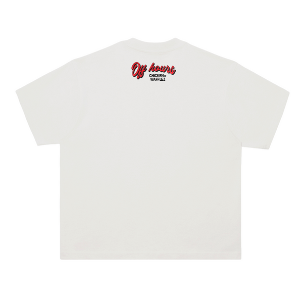 Chicken N' Wafflez Tee - White