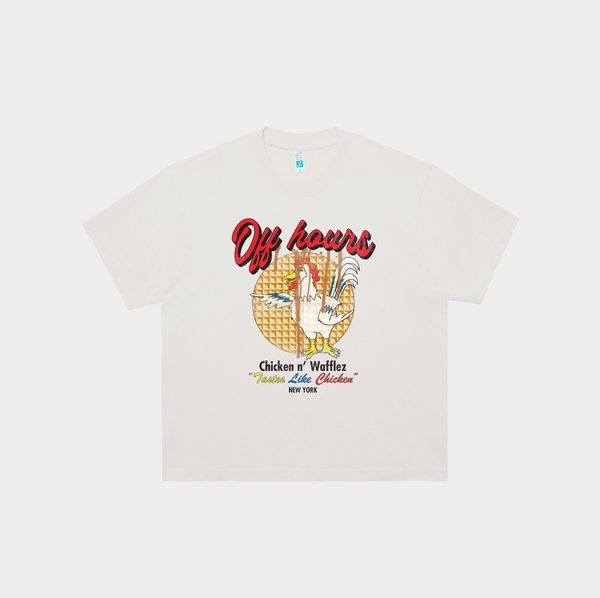 Chicken N' Wafflez Tee - White