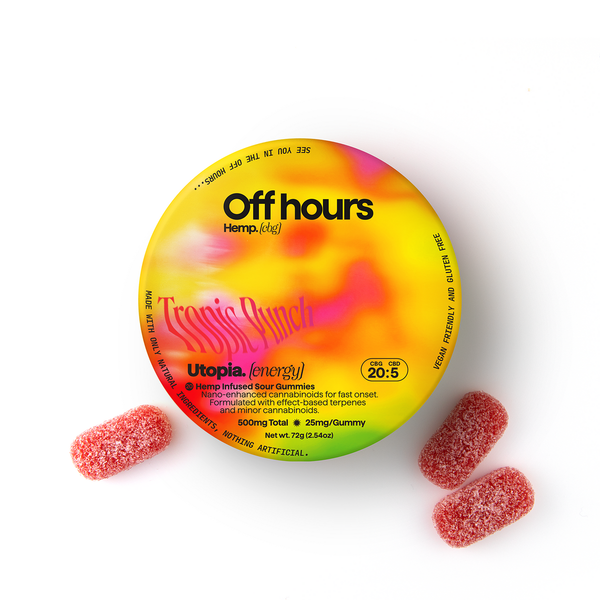 Off Hours Rope Off Hours Hemp Gummies, Ropes & Liquid Gummies | Fast-Acting Edibles ...