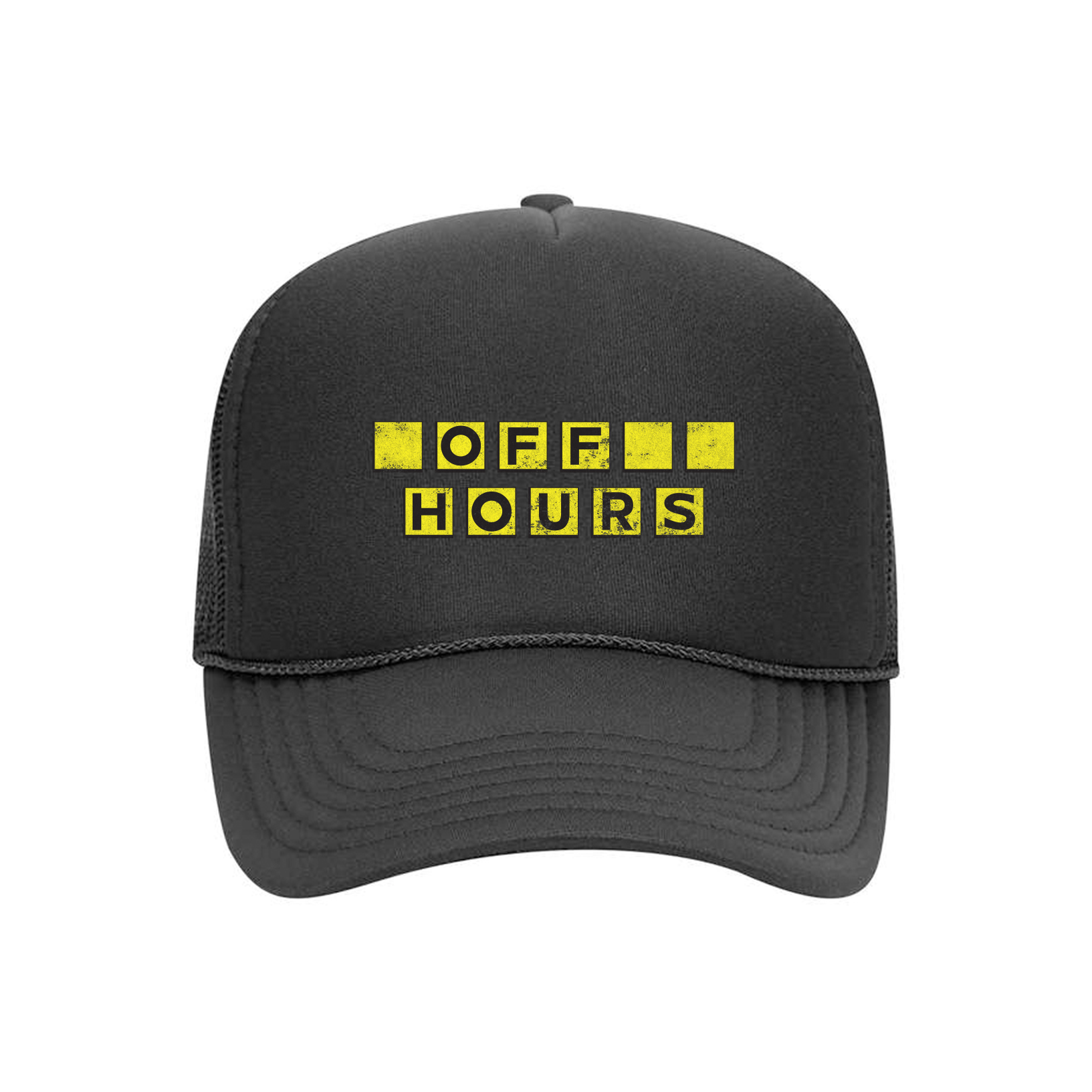 Off Hours Chicken N' Wafflez Trucker - Black