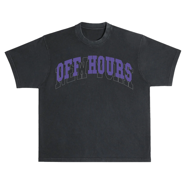 Off Hours Stitch Print Overlay Shirt
